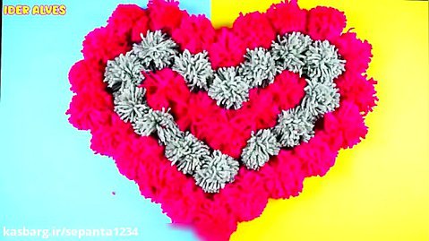 آموزش درست کردن قلب کاغذی How to make Heart - اوریگامی