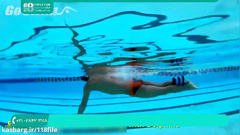 شنای سرعتی کرال سینه به روش دلفین ها