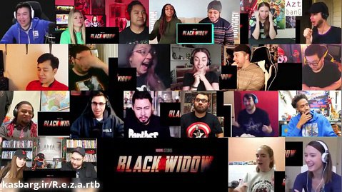 واکنش های زنده تریلر فیلم مارول Black Widow ( بیوه سیاه ) 2020