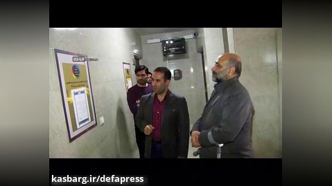 بازدید «غلامرضا شرفی» از خبرگزاری دفاع مقدس