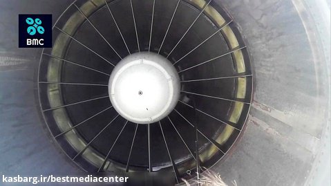 تا حالا دیدید موتور هواپیما رو چطوری می شورن ؟!!؟