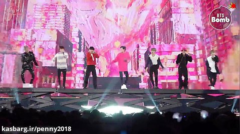بنگتن بمب BTS اجرای آهنگ های Boy With Luv و Mikrokosmos در MAMA 2019 / بی تی اس