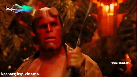 فیلم پسر جهنمی ، سکانس مبارزه پسر جهمی با سامويل (Hellboy,۲۰۰۴)
