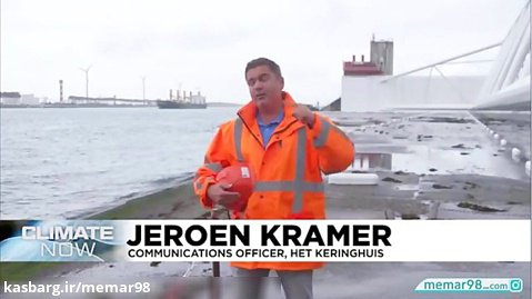عظیمترین آب‌بند ساحلی جهان در رتردام هلند