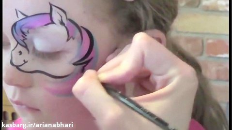 آموزش نقاشی صورت برای کودکان2