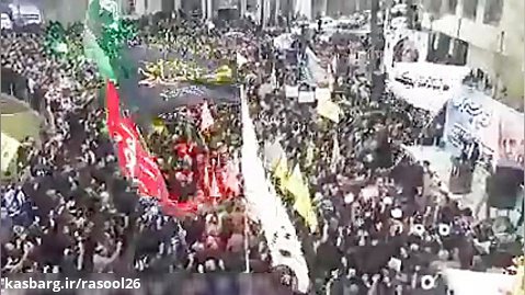⚫️ تجمع بزرگ مردمی و ضد آمریکایی #خمینی_شهر