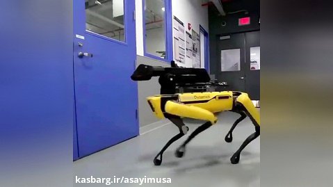 آدم‌ها رباتی درست کرده‌اند که می‌تواند دستگیره در را بچرخاند!!!