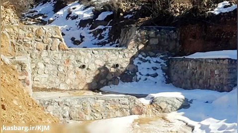اتمام پروژه آبخیزداری عملیات کنترل سیلاب نیچکو میخساز کجور