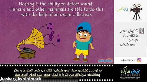 آموزش حواس پنج گانه برای کودکان - این قسمت - حس شنوایی