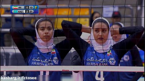 والیبال بانوان | ایران مقابل قزاقستان - نکات برجسته در توکیو 2020