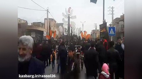 دسته عزاداری روز شهادت حضرت زهرا سلام الله علیها محله خوزان خمینی شهر