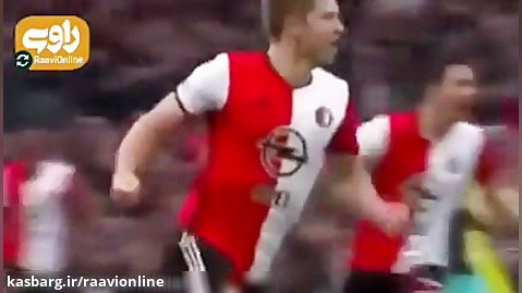 دروازه‌بان PSV تالحظه آخرجلوی گل شدن توپ راگرفت و موقع برداشتن توپ آنرا گل کرد