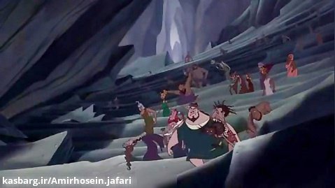مبارزه هرکول با هایدرا  ( انیمیشن سینمایی Hercules 1997 ) - دوبله فارسی
