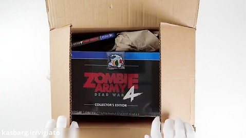 جعبه گشایی نسخه محدود بازی Zombie Army 4