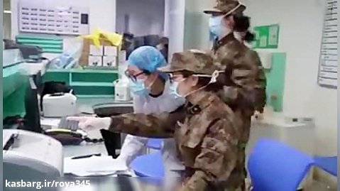 تصویر بیماران مبتلا به ویروس کرونا در بیمارستان های ووهان چین