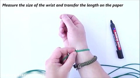 آموزش بافت دستبند دوستی شماره 29