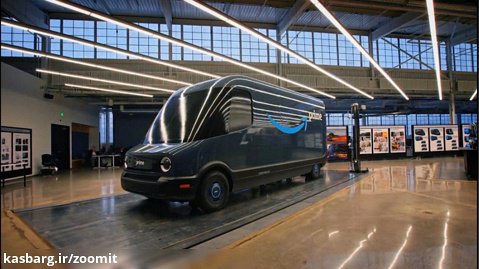 پیش نمایش خودروی برقی آمازون ساخت ریوین  Amazon Rivian Electric Van
