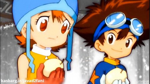 کلیپ عاشقانه تایچی و سورا در دیجیمون Digimon