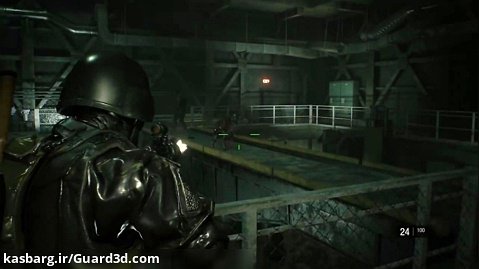 10 دقیقه گیم پلی بازی Resident Evil 2 Remake روی PS4 PRO