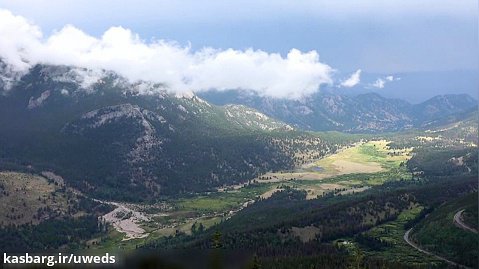 طبیعت کوه های راکی در امریکا ویدیو 4k