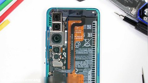 کالبد شکافی موبایل Xiaomi Mi Note 10 توسط JerryRigEverything