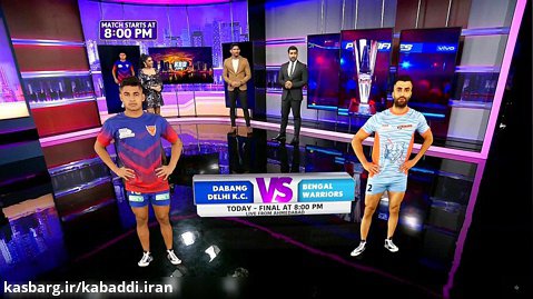فینال لیگ ستارگان هند 2019 Dabang vs Warriors با بازی درخشان معین نبی بخش