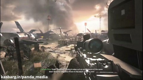گیم پلی ریمستر بازی Call of Duty MW2 با کیفیت HD