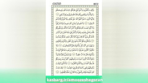 آموزش تصویری ترجمه و تدبر و تفسیر قرآن - سوره آل عمران - آیات 104 تا 105
