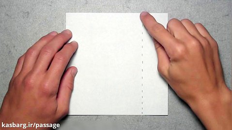 خلاقیت با کاغذ - آموزش ساخت یک اوریگامی زیبا برای مبتدیان - کاردستی
