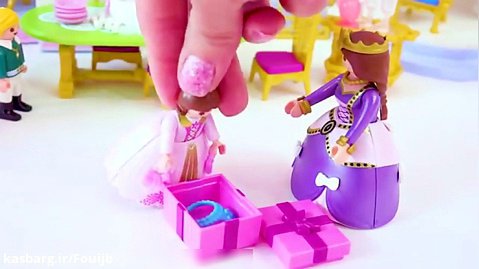 ویدیوی cookie swirl c در تولد princess play mobiel و lol pets