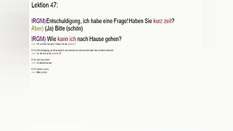 آموزش آسان زبان آلمانی قسمت 47 قسمت دوم