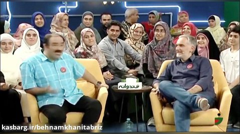 منتخب خندوانه -  طنز و گپ و گفتگو مهران غفوریان و بیژن بنفشه(480P)