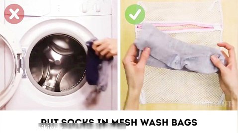روش صحیح شستشوی جوراب با ماشین لباسشویی