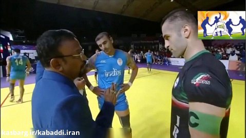 نیمه اول مسابقه نیمه نهایی تیم ملی ایران و هند از بازی‌های آسیایی ۲۰۱۸ اندونزی