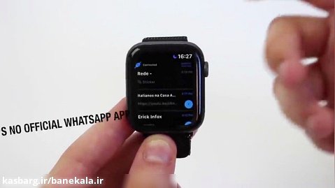 اپلیکیشن واتس اپ برای ساعت هوشمند اپل apple watch