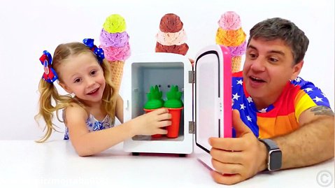 استیسی و بابایی این داستان - بستنی و شیرینی