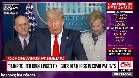 گزارش CNN از چالش تجویز دارویی ترامپ برای کرونا