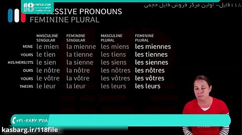آموزش زبان فرانسه به فارسی | یادگیری زبان فرانسه (ضمایر جمع مونث)28423118-021