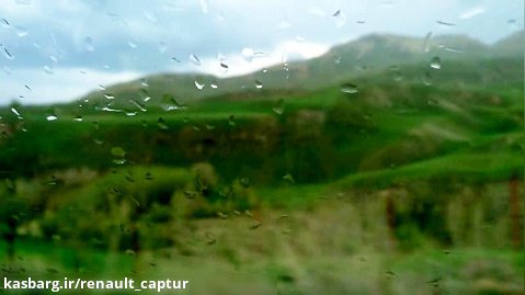 سفرنامه رنو کپچر:جاده زیبای روستای قوزلو در استان زنجان