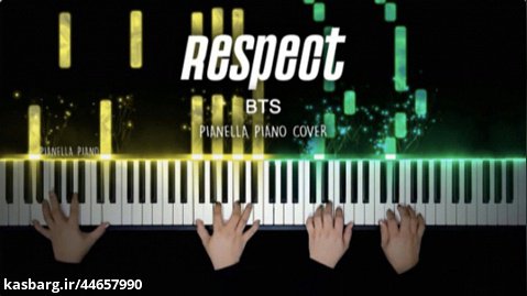 کاور پیانو آهنگ Respect از RM و Suga بی‌تی‌اس | Pianella Piano