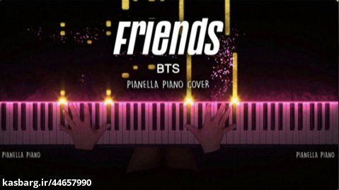 کاور پیانو آهنگ Friends از Jimin, V بی‌تی‌اس | Pianella Piano