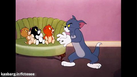تام و جری | سه دوقلوی چیزی طرح می کنند | کارتون کلاسیک Tom  Jerry