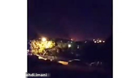 انفجار مخزن گاز در شرق تهران