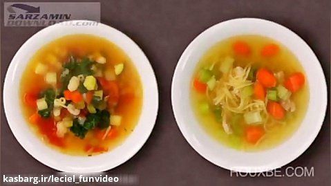 تکنینک های آشپزی | قسمت 182 | طرز تهیه سوپ سبزیجات | پارت 1