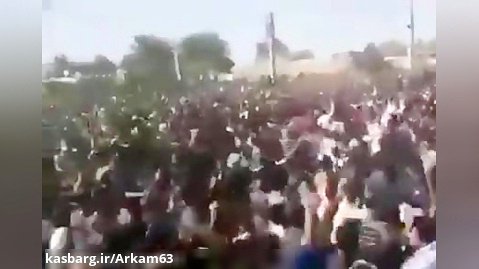 مراسم تشییع یکی از بزرگان عشایر شادگان استان خوزستان در اوضاع وخیم کرونا