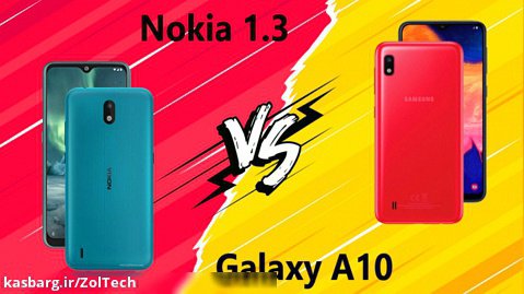 مقایسه Nokia 1.3 با Samsung Galaxy A10