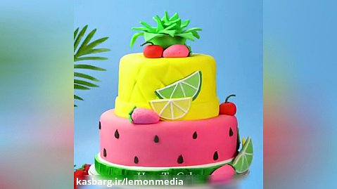کلی  ایده خوشگل و جذاب برای دیزاین کیک