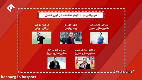 تغییرات ناتمام سرمربیان در لیگ برتر فوتبال ایران!