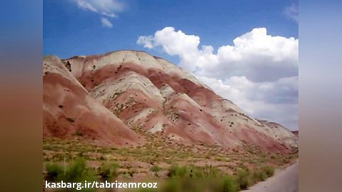 آلا داغلار ، کوه های رنگین جاده قدیم تبریز - اهر