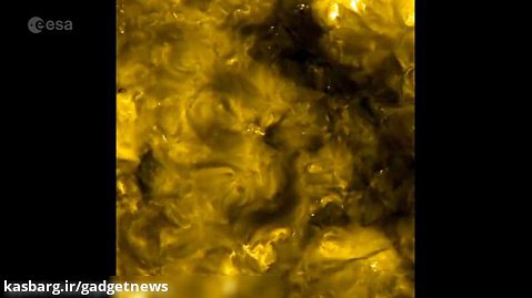 نزدیک ترین ویدیو از سطح خورشید - گجت نیوز